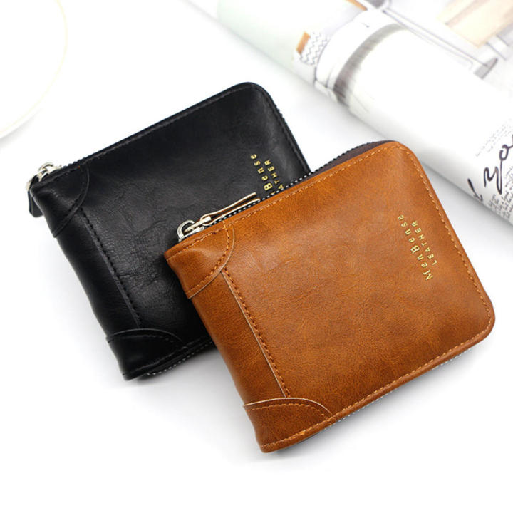 Durable Men wallet Practical Compact Multi-functional Money bag