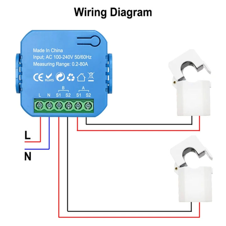 Tuya%20Smart%20ZigBee%20Energy%20Meter%20Bidirectional%20with%20Current%20Transformer%20Clamp%20App%20Monitor%20Power%2080A%20Easy%20to%20Use%20(1CT)%20-%20Image%203