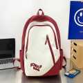 Campus Backpack Girl's School Bag collage universty backpack for Boy's Large Capacity Solid Color Backpack. 