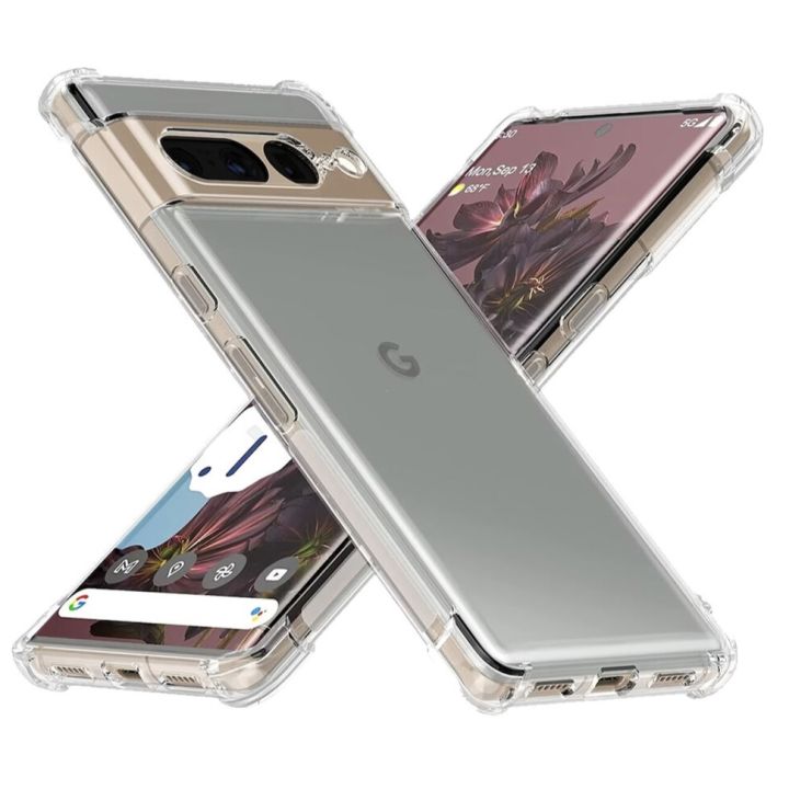 Google Pixel 6a 6 6 Pro 7a 7 7 Pro 8a 8 8 Pro Clear Transparent Shockproof Soft Tpu Cover Case