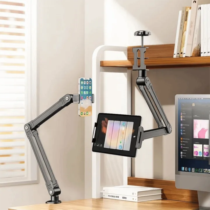 Tablet Stand Kussen Houder - Zacht Pluche Kussen, Verstelbare Tablet Ondersteuning, Anti-val Boekenhouder | Reiskussen Companion, Leesapparaat Organizer, Bed Sofa Tafel Auto Studie Lounge Ontspanning