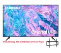 Samsung 2023 Model 43" Smart 4K UHD TV- UA43CU7700. 