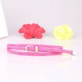 Decoration Thin Casual Retro Girls Waist Belt Braided Belts Pin Buckle Waistband. 