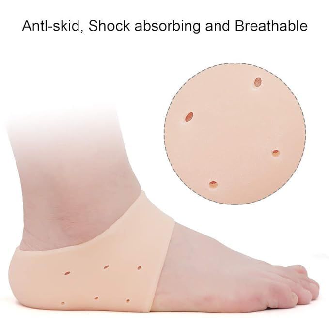 Silicone%20Heel%20Pad%20For%20Women%20Heel%20Cap%20For%20Pain%20Relief%20anti%20heel%20Swelling%20Pain%20Relief%20Dry%20Hard%20Cracked%20Heels%20Repair%20Cream%20Foot%20Care%20Ankle%20Support%20Cushion%20(Half%20Heel%20Scoks)%20-%20Image%204