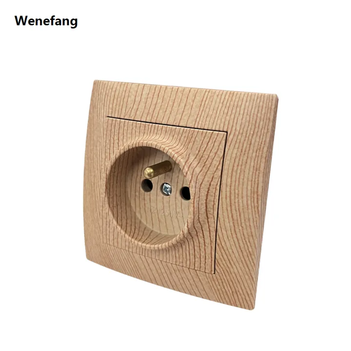 Wenefang%20WESA%20Wood%20Power%20Socket%20France%20Standard%20Electrical%20Outlet%20Standard%20Fashion%20Ground%20Wall%20Socket%20Embedded%20Plug%20Flame%20Retardant%20Plastic%20Panel%20-%20Image%203