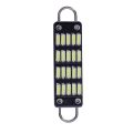 Bulb 44Mm Bright White Festoon Led Bulb,20 Smd Rigid Loop 1.73 Inch Interior Dome Map Led Lights 561 562 567 564,Pack Of 4. 