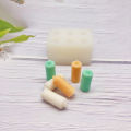 3D Candle Silicon Mold Handmade Diy Mini Cylinder Soap Candle Mould Candle Aroma ZHIXING. 