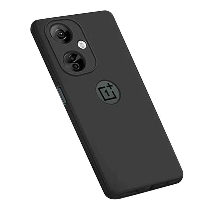 Case for OnePlus Nord CE 3 Lite 5G - Logo cut Soft Micro-Fibre Lining Inside Silicone Phone Back Cover