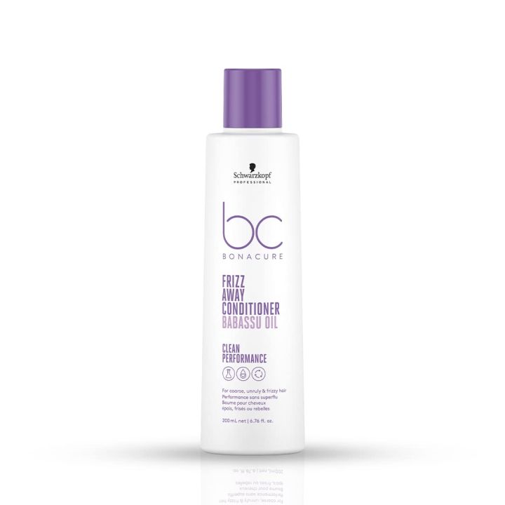 Schwarzkopf Professional BC Bonacure Frizz Away Conditioner 200 ml for Frizzy Hair