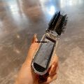 Difutagui High appearance level air cushion folding comb artificial diamond Luxury 2025 New set with mirror mini portable all-in-one massage comb. 
