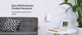 TP-Link AC750 WIFI Range Extender Up to 750Mbps Dual Band Wi-Fi Extender RE200 White. 