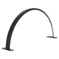Half Moon Nail Desk Lamp Beauty Salon Work Fill Light 3 Color Temperature 2700k-6500k Lash Light for Nail, Lash, Tattoo, Skincare Black UK Plug. 