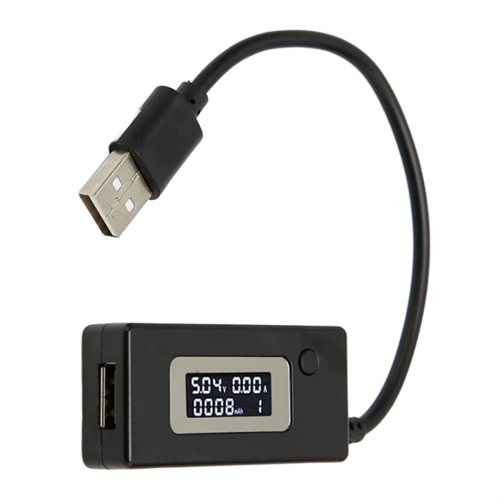 OUMERY USB Voltage/Amps Power Meter Tester Multimeter Digital Multimeter USB 2.0 Multifunction Electrical Tester Capacity.