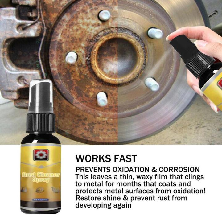 30Ml Powerful All-Purpose Rust Cleaner Spray Derusting Spray Car Maintenance Household Cleaning Tools Anti-rust Lubricant 1Pcs