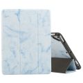Marble Texture Pattern Horizontal Flip Case for iPad 9.7 , with Three-folding Holder Pen Slots. 