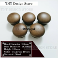 Difutagui 1 Pc Wood Kitchen Wardrobe Cabinet Cupboard Knobs Bargain price Handles Drawer Pull Handle (38mm 33mm diameter). 