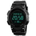 Skmei 1248 Digital Waterproof 50Bar Men's Watch Stop Watch, Chronograph, Alarm Clock Features - Black. 