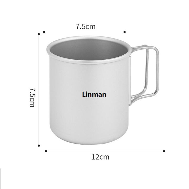 Linman%20Portable%20Aluminum%20Alloy%20Camping%20Water%20Cup%20Black%20Silver%20300Luxury%20ml%20Coffee%20Tea%20Mug%20Ultralight%20Camping%20Tool%20Drinkware%20Camping%20-%20Image%209