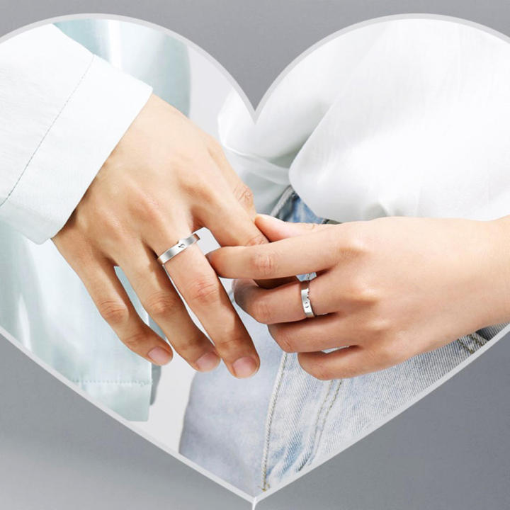 Plated%20Ring%20Couple%20Ring%20Set%20Fashionable%20Couple%20Ring%20%20Couple%20Ring%20Adjustable%20Size%20Ring%20Design%20Couple%20Ring%20Minimalist%20Design%20Ring%20Stainless%20Steel%20Ring%20Small%20Open%20Ring%20for%20Engagement%20Couple%20Ring%20Wedding%20-%20Image%205
