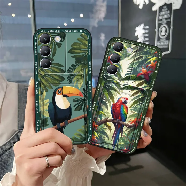 Cover%20TPU%20Phone%20Case%20For%20VIVO%20T3%205G/V40SE%205G/Y100%204G%20Card%20slot%20Soft%20case%20Graffiti%20Card%20sleeve%20Waterproof%20Anti-knock%20Cute%20-%20Image%205