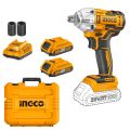 Ingco Cordless 300NM Impact Wrench Brushless Motor 1/2. 