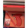 Professional Steel Ear Nose Piercing Gun Earring Studs Tool Kit Set With 36 Pair Piercing Tops. 