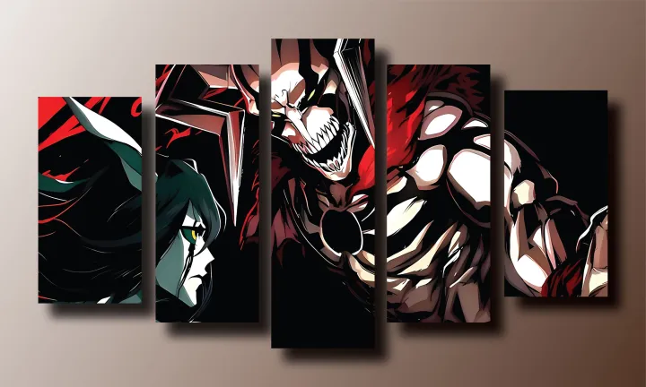 Bleach%20Ichigo%20vs%20Ulquiorra%20Canvas%20Wall%20Art%E2%80%93%20Anime%20Wall%20Decoration-5%20Piece%20-%20Image%202