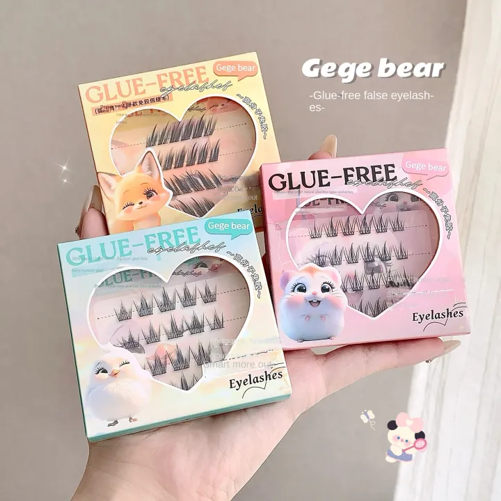Gege%20Bear%20Cute%20Eyelashes%20Extensions,%20%2020%20Eye%20Lashes%20Clusters,%203%20Designs%20Bird,%20Mouse%20and%20Fox,%20No%20additional%20Glue%20Required,%20Easy%20Removal,%20Best%20Fake%20Lashes%20-%20Image%203