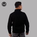 Wraon Black Solid Premium Denim Jacket For Men - Fashion | Jackets For Men | Men's Wear | Denim Jackets |. 