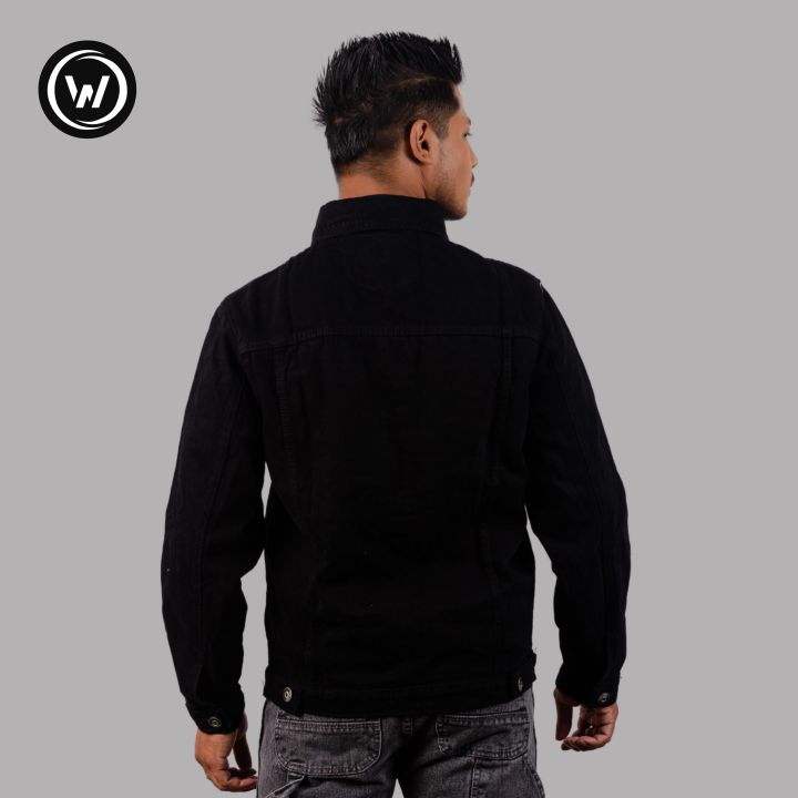 Wraon%20Black%20Solid%20Premium%20Denim%20Jacket%20For%20Men%20-%20Fashion%20%7C%20Jackets%20For%20Men%20%7C%20Men's%20Wear%20%7C%20Denim%20Jackets%20%7C%20-%20Image%205