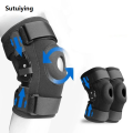 Sutuiying 1PC Adjustable Hinged Knee Brace Knee Support Wrap for Meniscus Luxury Tear Patellar Tendon Support Pain Relief Strains Sprains etc. 