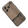Wrist Strap Dirt-resistant Phone Case For Realme C63 4G/C61 4G Simple Phone Holder Fashion Design Nature Geometry. 
