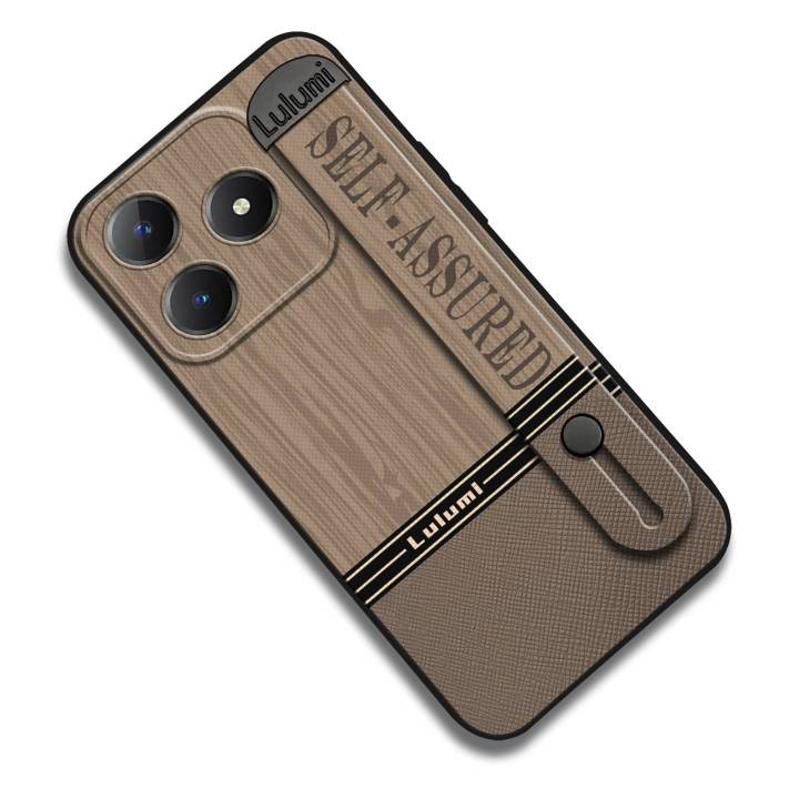 Wrist%20Strap%20Dirt-resistant%20Phone%20Case%20For%20Realme%20C63%204G/C61%204G%20Simple%20Phone%20Holder%20Fashion%20Design%20Nature%20Geometry%20-%20Image%206