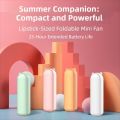 Powerful Rechargeable Portable Mini Handheld Fan Adjustable 3 Speed Folding Cooling Hand Fan Cute 2000mAh Small Pocket Fan Outdoor. 