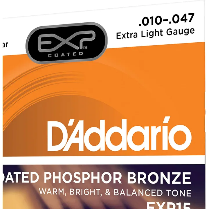 D'Addario%20EXP15%20Coated%20Phosphor%20Bronze%20Acoustic%20Guitar%20Strings%20%7C%20Extra%20Light%20Guage%20%7C%20.010-.047%20-%20Image%207