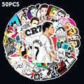 Artsy Home 25/50/100 Pcs Cristiano Ronaldo Stickers for Laptops Cellphone Guitar. 