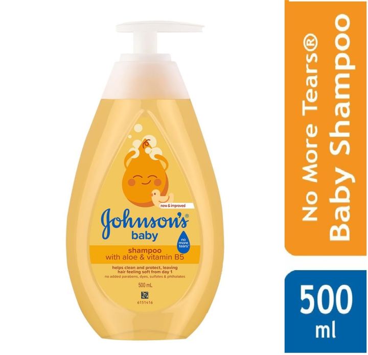 Johnson & Johnson's Baby Shampoo - 500ml