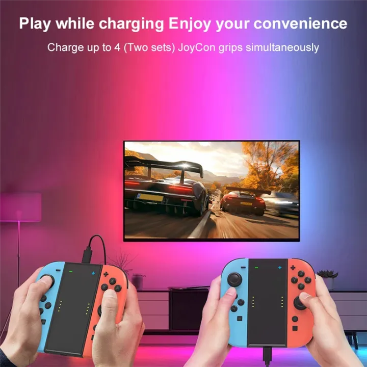 Suitable for Switch2 Handle Charging Dock SW2 4 in 1 Charging Dock NS2 ...