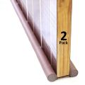 2 pc Door Bottom Sealing Strip Guard for Home and Office. 
