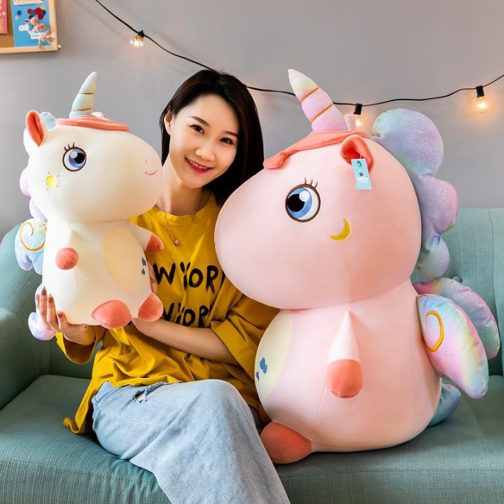 Unicorn%20Doll%20Plush%20Toy%20Children's%20Rag%20Doll%20Pillow%20Comfort%20Doll%20-%20Image%203