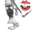 NAMUNY 2X Racing Bicycle Part Silver Tone Metal 3-7 Speed Rear Derailleur. 