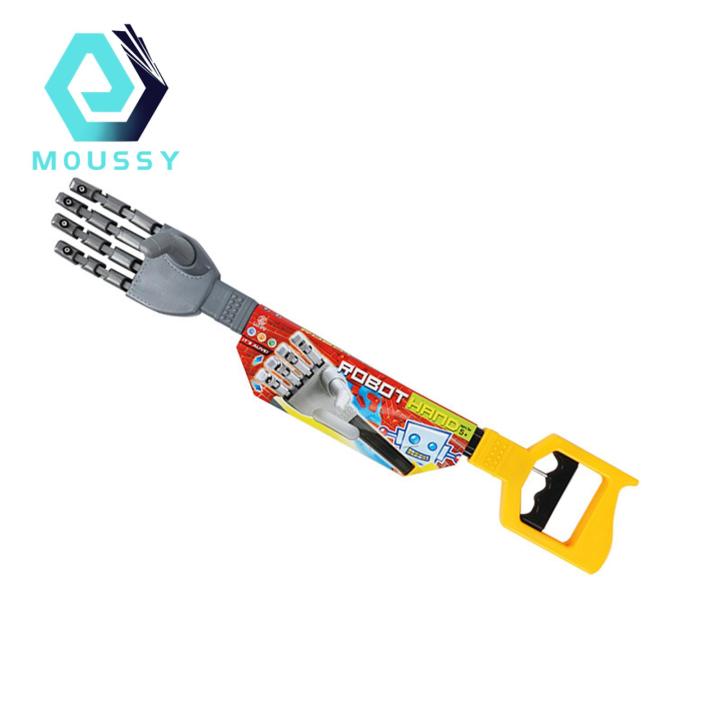 MOUSSY Robot Hand Toy Interactive Robot Claw Toy for Kids Adults Fun Mechanical Grabber Arm Tool for Education Entertainment Perfect Birthday