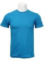 Round Neck T-Shirt- Blue. 
