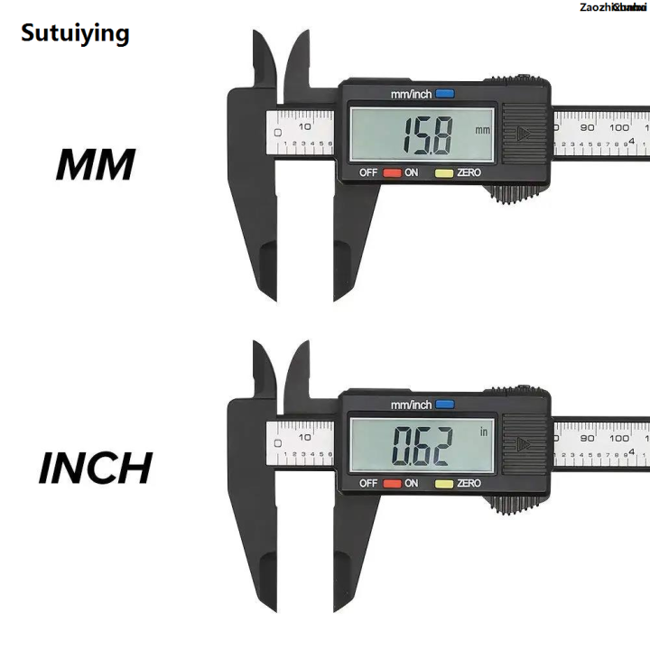 ChanxiNew style ZaozhixunbaPlastic Caliper Pachometer Digital Caliper ...