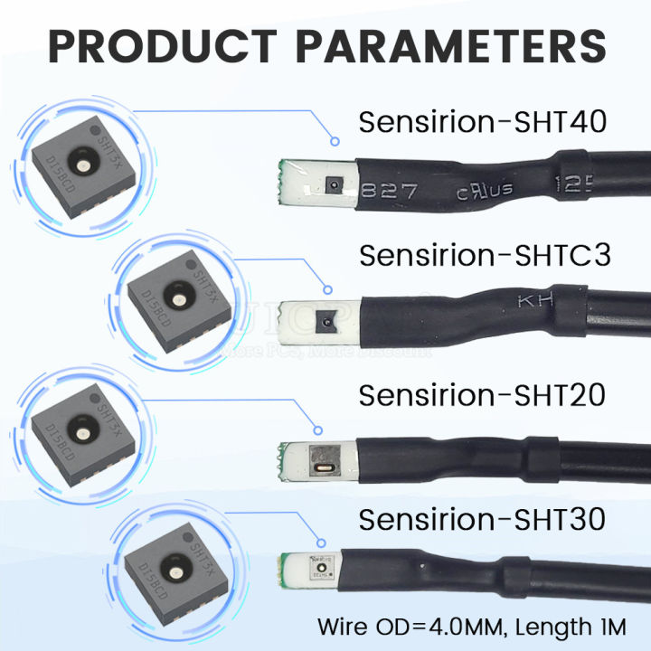 1M%20I2C%20Output%20SHT20%20SHT30%20SHT40%20SHTC3%20Temperature%20Humidity%20Sensor%20Module%20Probe%20Cable%20Waterproof%20Digital%20Capacitance%20Sensors%20-%20Image%204