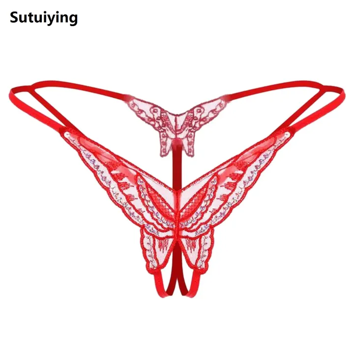 Sutuiying%20%E3%80%90Poggioio%E3%80%91Women%20Sequin%20Micro%20Thong%20Lingerie%20Open%20Crotch%20G-String%20Butterfly%20Embroidery%20T-Back%20Panty%20Low%20Rise%20Underwear%20Majtki%20Damskie%20-%20Image%202