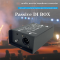 Passive Impedance Converter DI Effects Audio Isolator Passive DI Box DI BOX Box. 