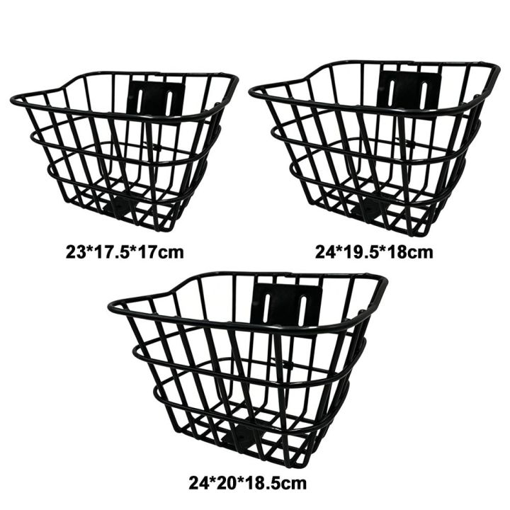 High%20Quality%20Easy%20To%20Install%20Bicycle%20Rear%20Basket%20Metal%20Fixed%20Durable%20Bike%20Rear%20Basket%20Adjustable%20Black%20Backpack%20Storage%20Children's%20Folding%20Bike%20Accessories%20-%20Image%208