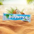Bounty Coconut Filled Chocolates Bar- 57g (Pack of 24 Units). 