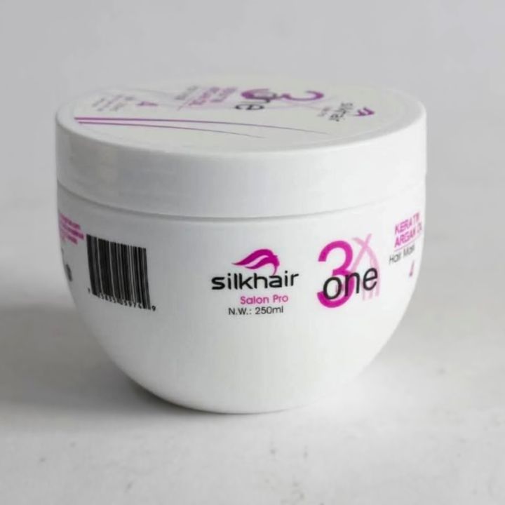 Silkhair%203%20in%20one%20Keratin%20Argan%20Oil%20Hair%20Mask%20250ml%20-%20Image%202